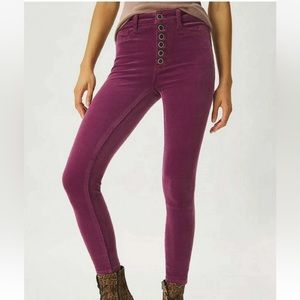 Pilcro Purple Skinny Pants